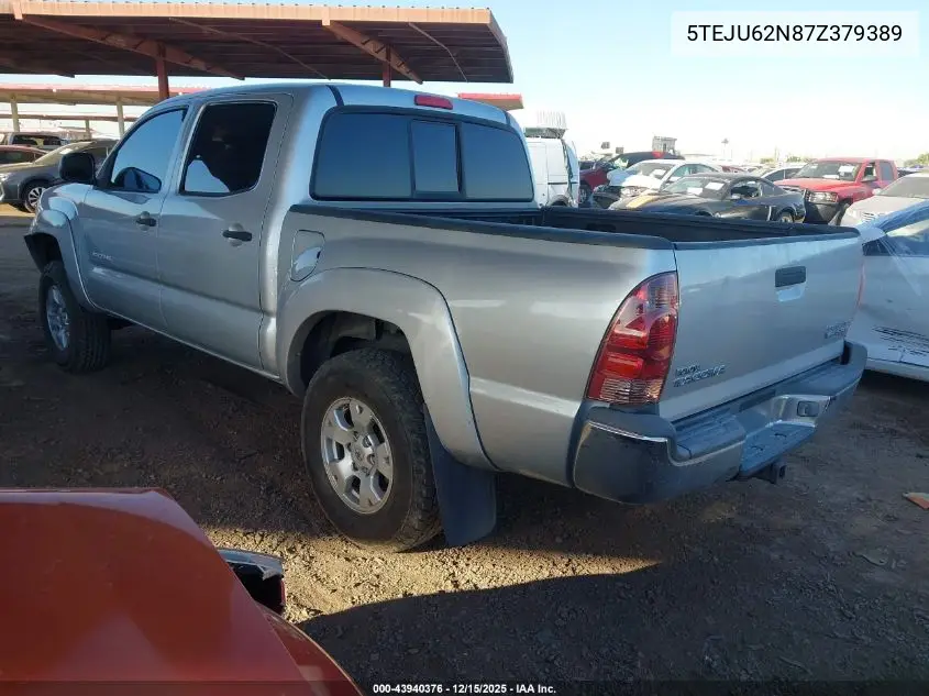 5TEJU62N87Z379389 2007 Toyota Tacoma Prerunner V6