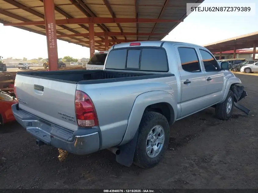 5TEJU62N87Z379389 2007 Toyota Tacoma Prerunner V6