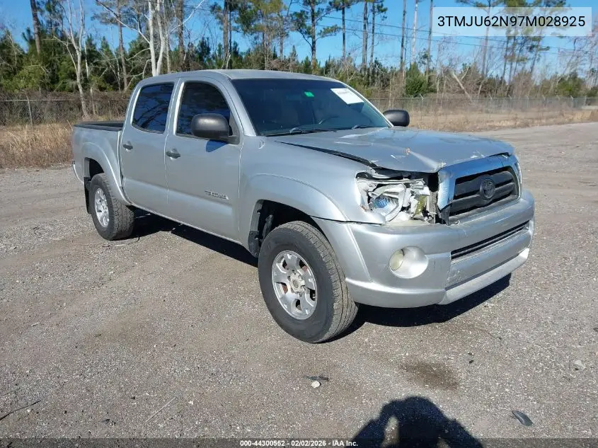 3TMJU62N97M028925 2007 Toyota Tacoma Prerunner V6