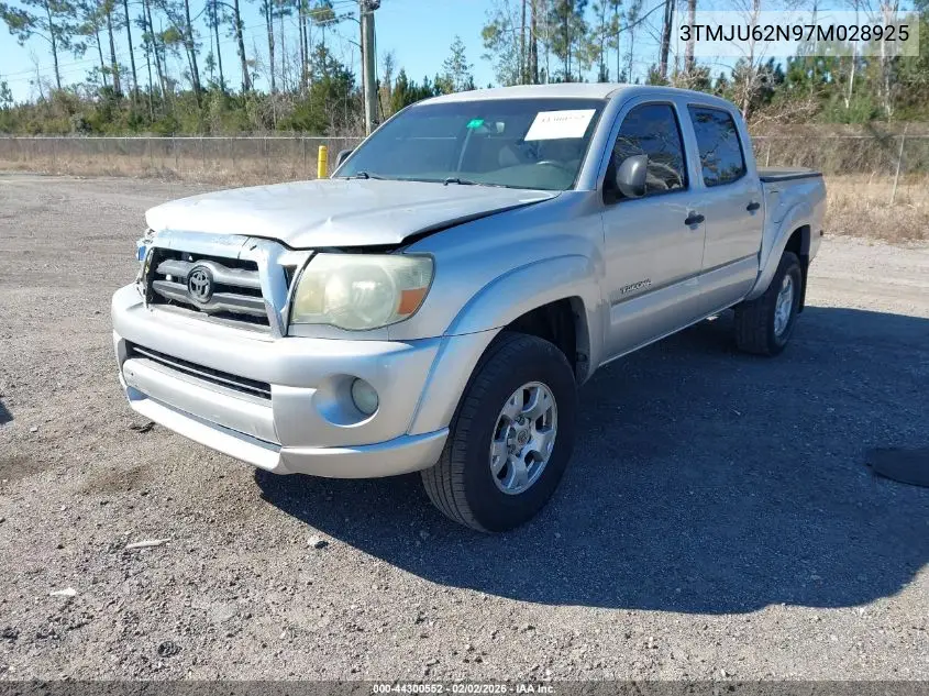 3TMJU62N97M028925 2007 Toyota Tacoma Prerunner V6