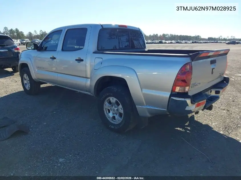 3TMJU62N97M028925 2007 Toyota Tacoma Prerunner V6