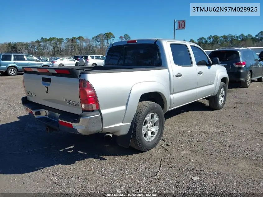3TMJU62N97M028925 2007 Toyota Tacoma Prerunner V6