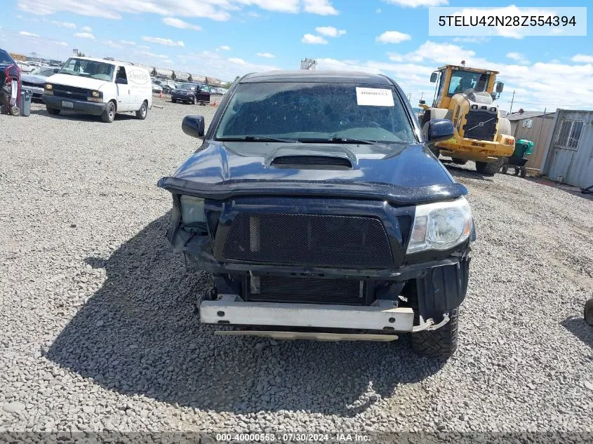 5TELU42N28Z554394 2008 Toyota Tacoma Base V6