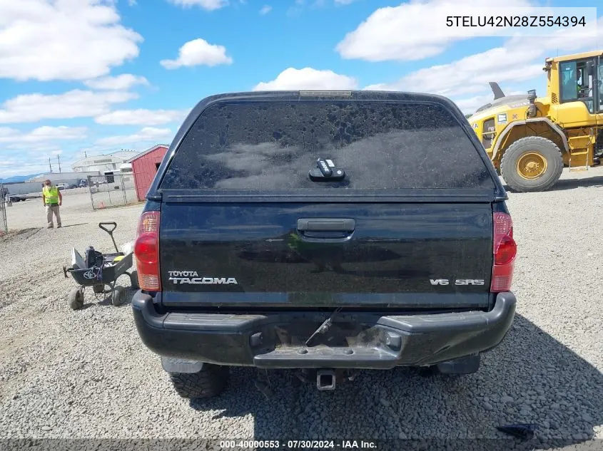 5TELU42N28Z554394 2008 Toyota Tacoma Base V6