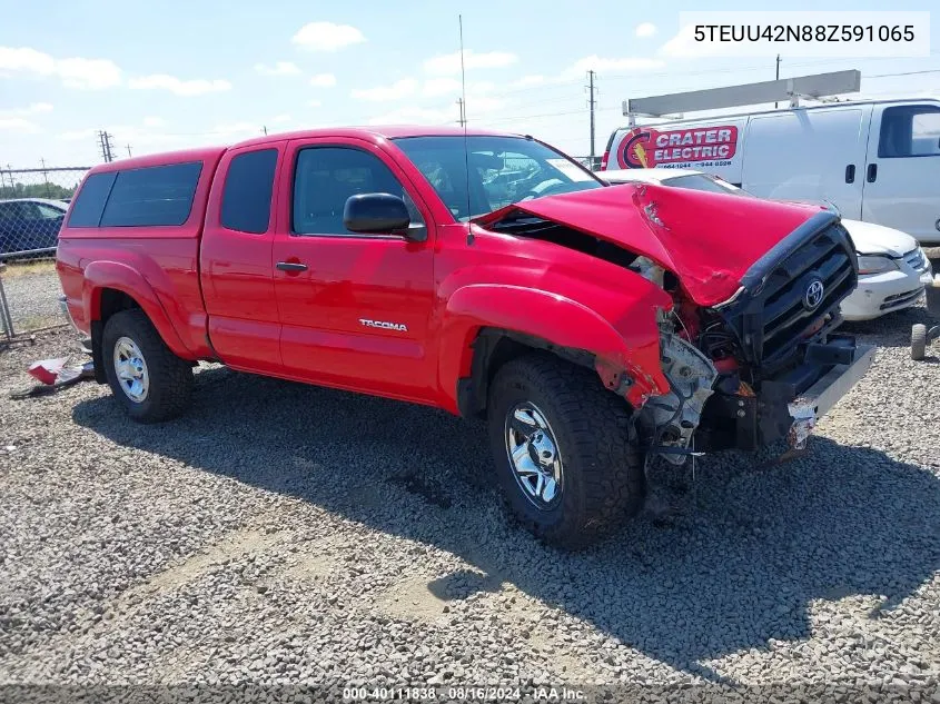 5TEUU42N88Z591065 2008 Toyota Tacoma Base V6