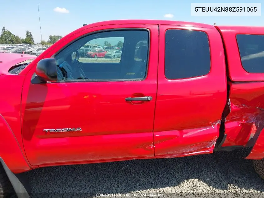 5TEUU42N88Z591065 2008 Toyota Tacoma Base V6