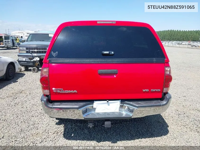 5TEUU42N88Z591065 2008 Toyota Tacoma Base V6