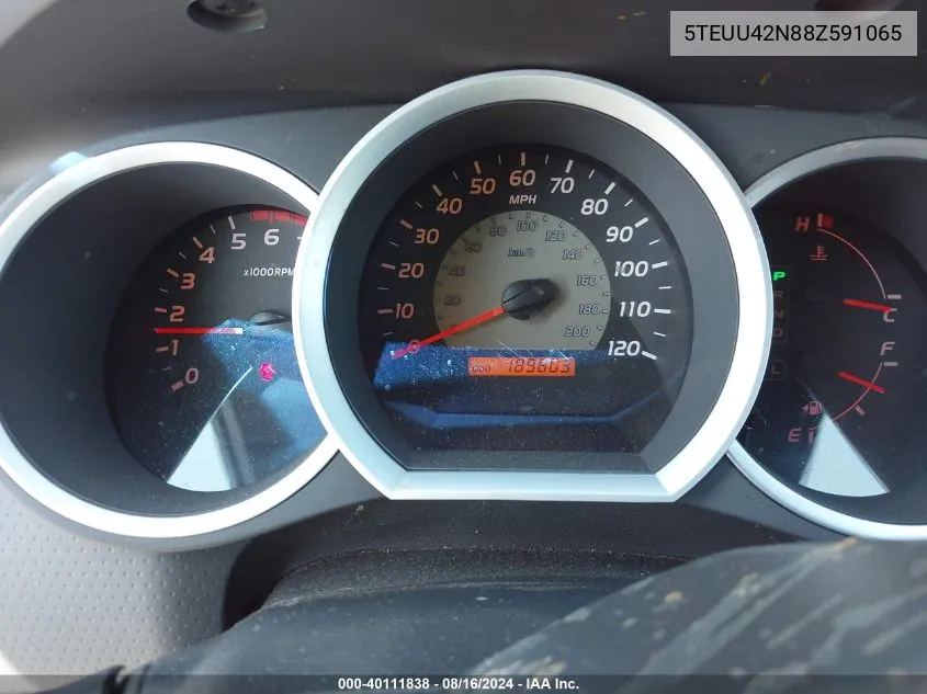 5TEUU42N88Z591065 2008 Toyota Tacoma Base V6