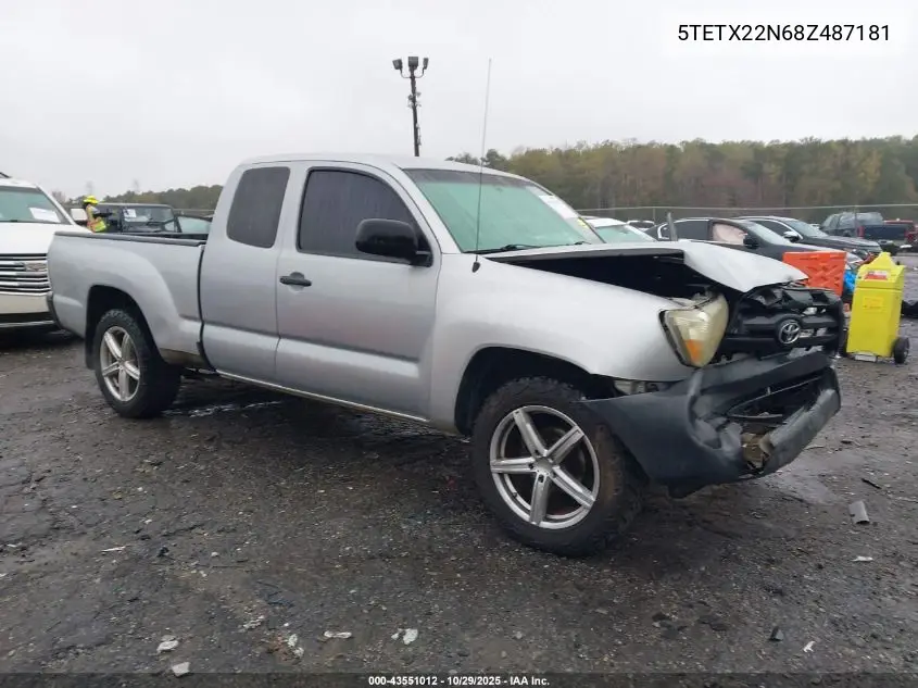 5TETX22N68Z487181 2008 Toyota Tacoma