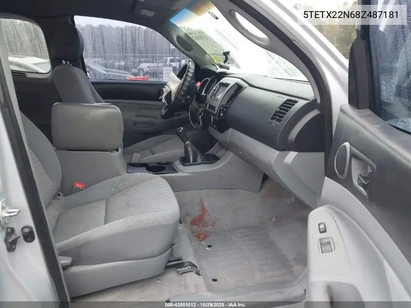 5TETX22N68Z487181 2008 Toyota Tacoma