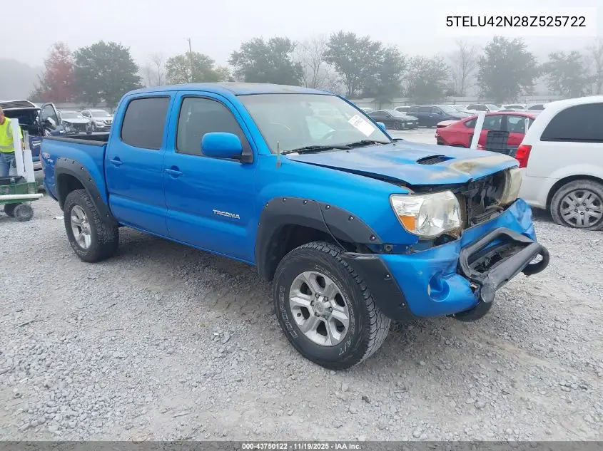 5TELU42N28Z525722 2008 Toyota Tacoma Base V6