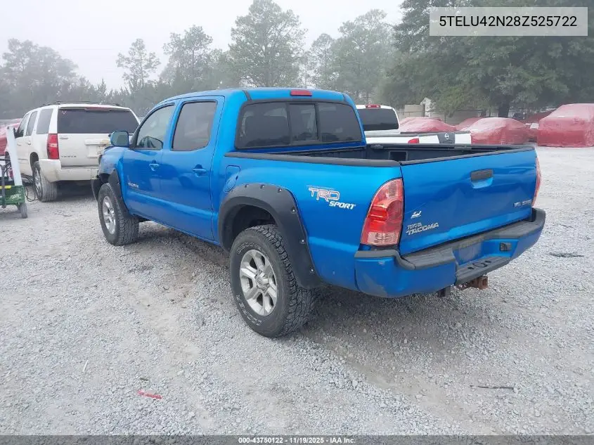 5TELU42N28Z525722 2008 Toyota Tacoma Base V6