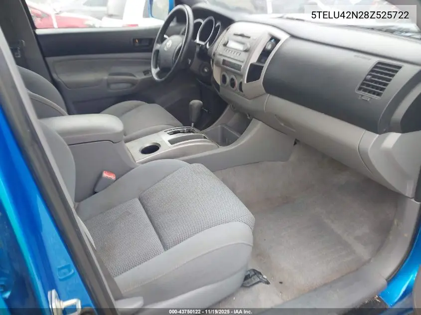 5TELU42N28Z525722 2008 Toyota Tacoma Base V6