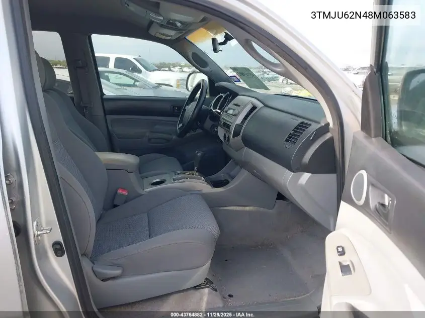 3TMJU62N48M063583 2008 Toyota Tacoma Prerunner V6