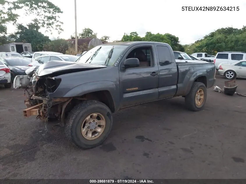 5TEUX42N89Z634215 2009 Toyota Tacoma