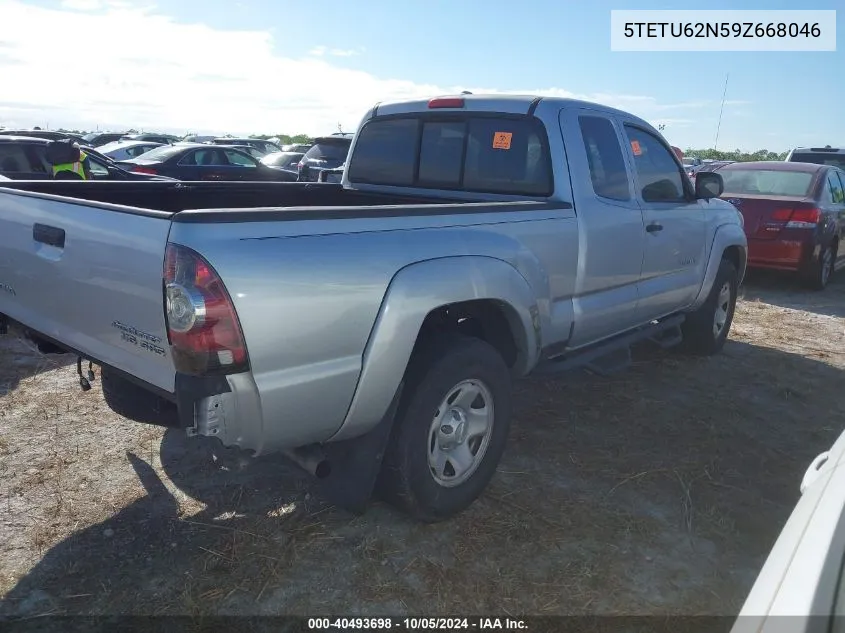 5TETU62N59Z668046 2009 Toyota Tacoma Prerunner Access Cab