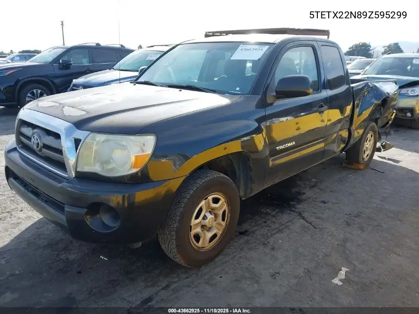 5TETX22N89Z595299 2009 Toyota Tacoma