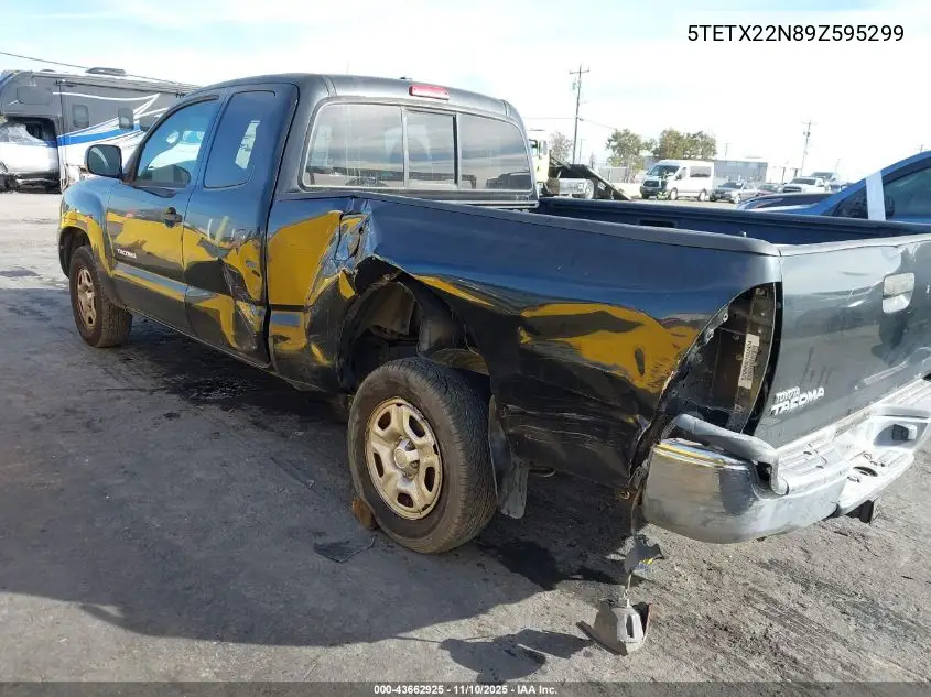 5TETX22N89Z595299 2009 Toyota Tacoma