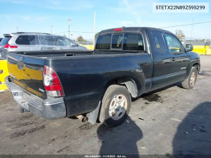 5TETX22N89Z595299 2009 Toyota Tacoma