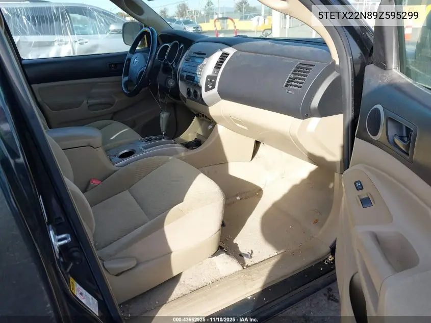 5TETX22N89Z595299 2009 Toyota Tacoma