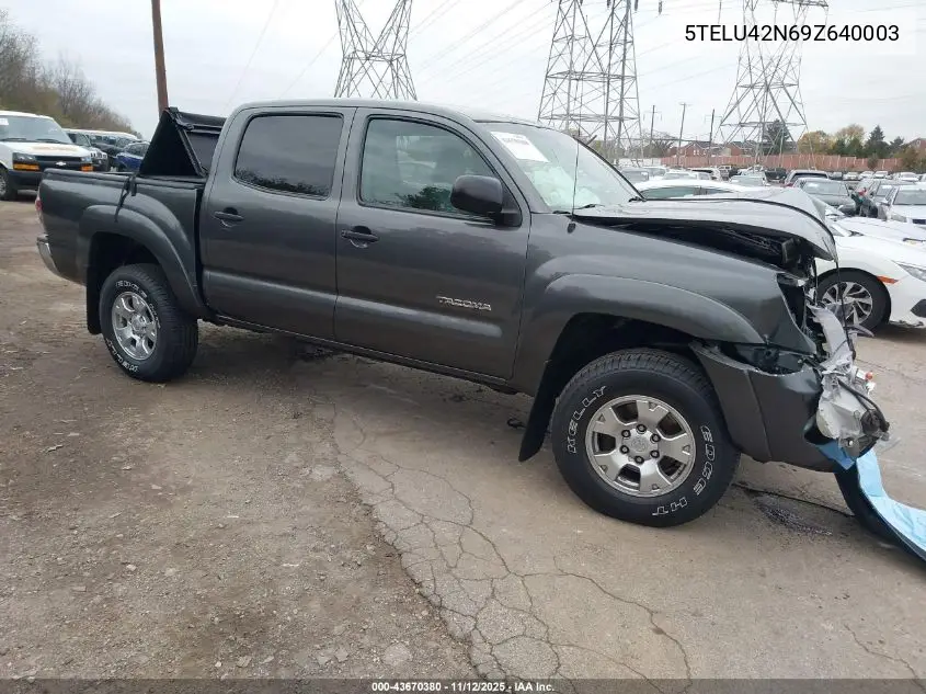 5TELU42N69Z640003 2009 Toyota Tacoma Base V6
