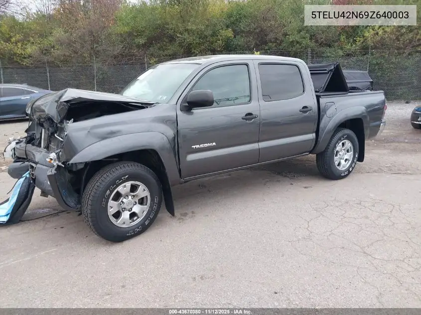 5TELU42N69Z640003 2009 Toyota Tacoma Base V6