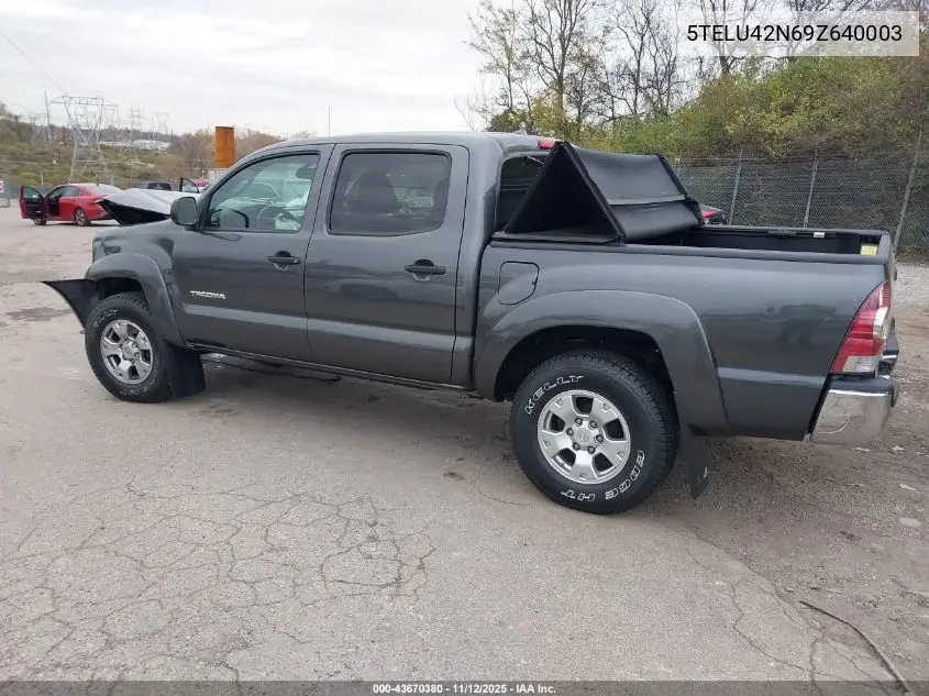 5TELU42N69Z640003 2009 Toyota Tacoma Base V6