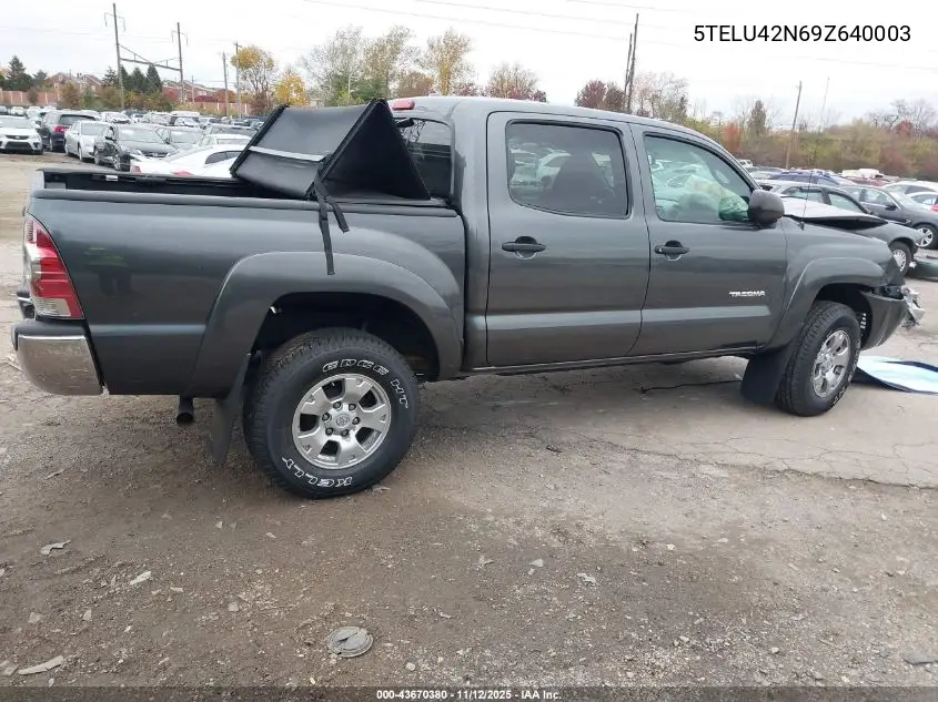 5TELU42N69Z640003 2009 Toyota Tacoma Base V6