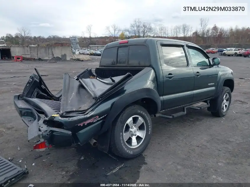 3TMLU42N29M033870 2009 Toyota Tacoma Base V6