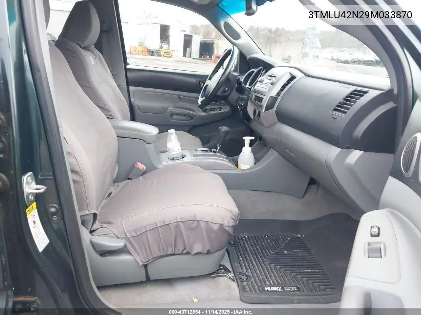 3TMLU42N29M033870 2009 Toyota Tacoma Base V6