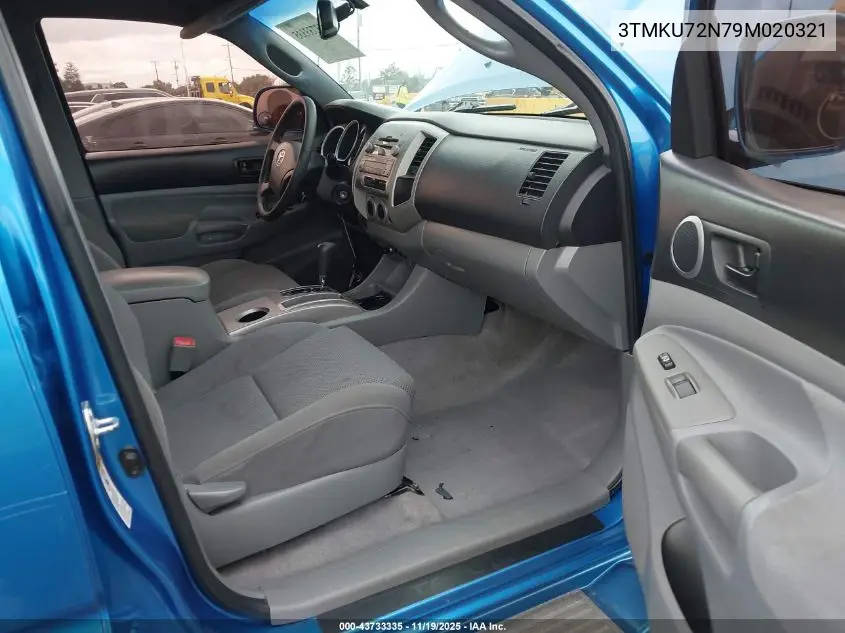 3TMKU72N79M020321 2009 Toyota Tacoma Prerunner V6