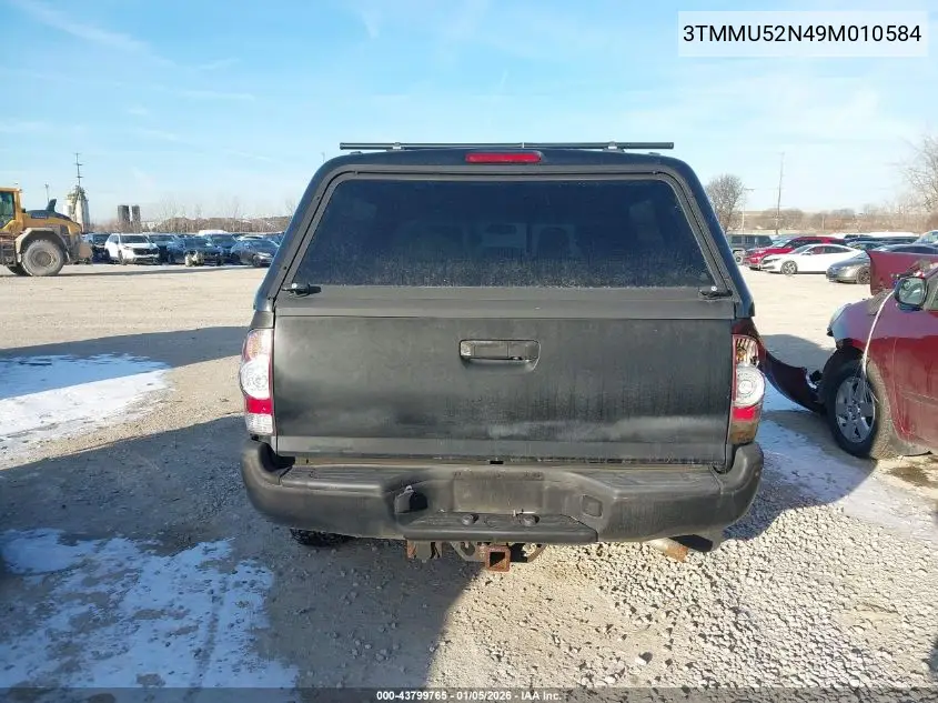 3TMMU52N49M010584 2009 Toyota Tacoma Base V6