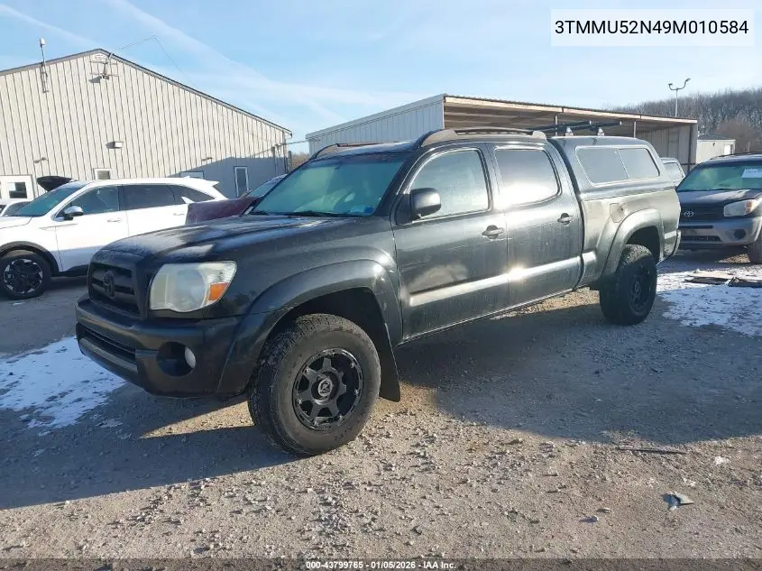 3TMMU52N49M010584 2009 Toyota Tacoma Base V6