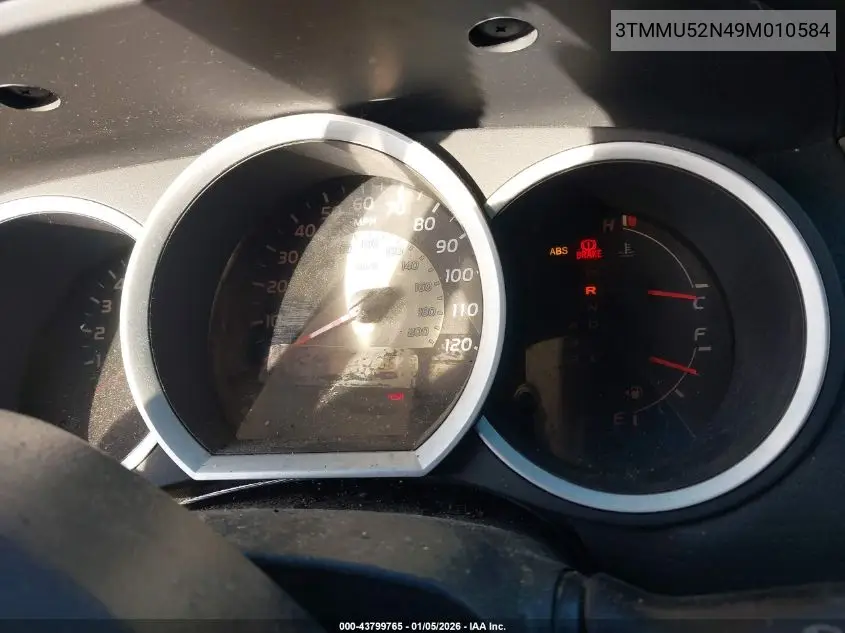 3TMMU52N49M010584 2009 Toyota Tacoma Base V6