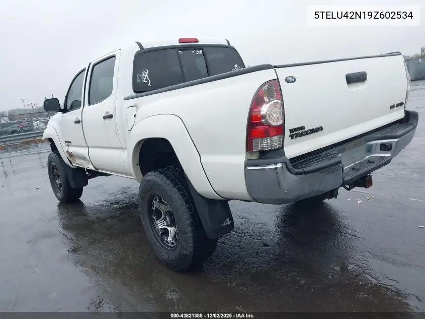 5TELU42N19Z602534 2009 Toyota Tacoma Base V6
