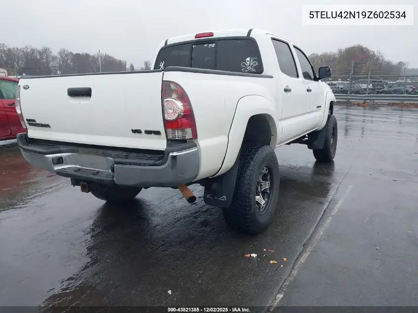 5TELU42N19Z602534 2009 Toyota Tacoma Base V6