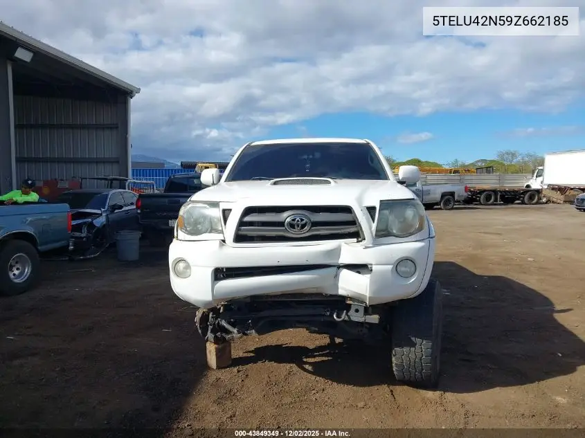 5TELU42N59Z662185 2009 Toyota Tacoma Base V6
