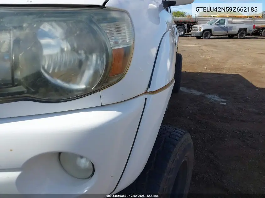 5TELU42N59Z662185 2009 Toyota Tacoma Base V6