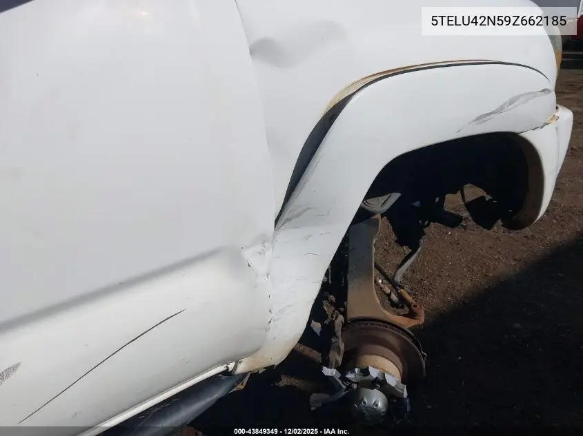 5TELU42N59Z662185 2009 Toyota Tacoma Base V6