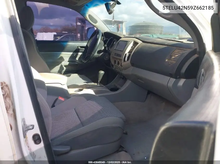 5TELU42N59Z662185 2009 Toyota Tacoma Base V6
