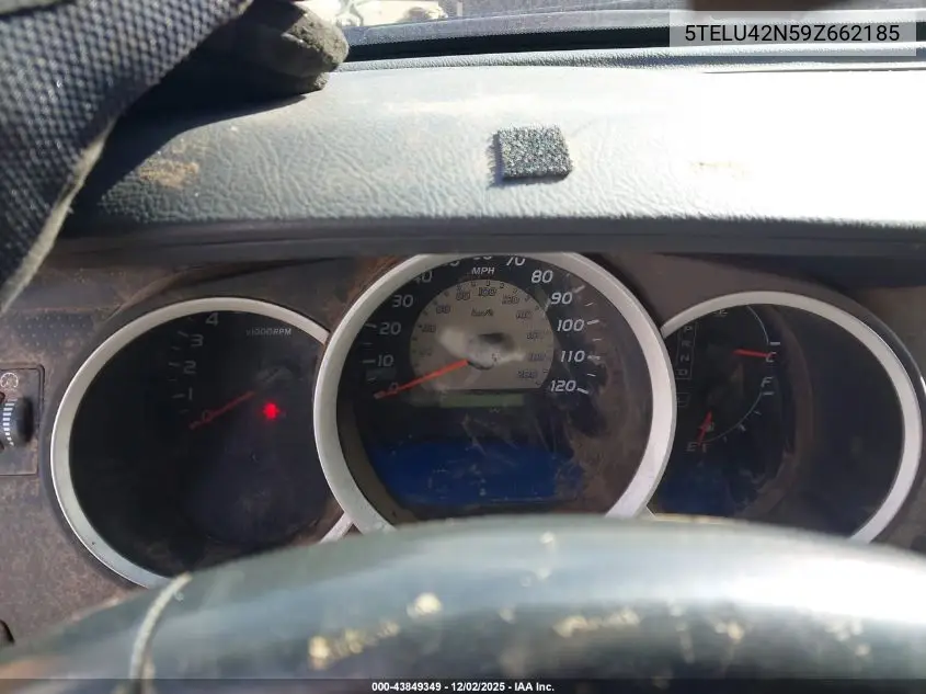 5TELU42N59Z662185 2009 Toyota Tacoma Base V6