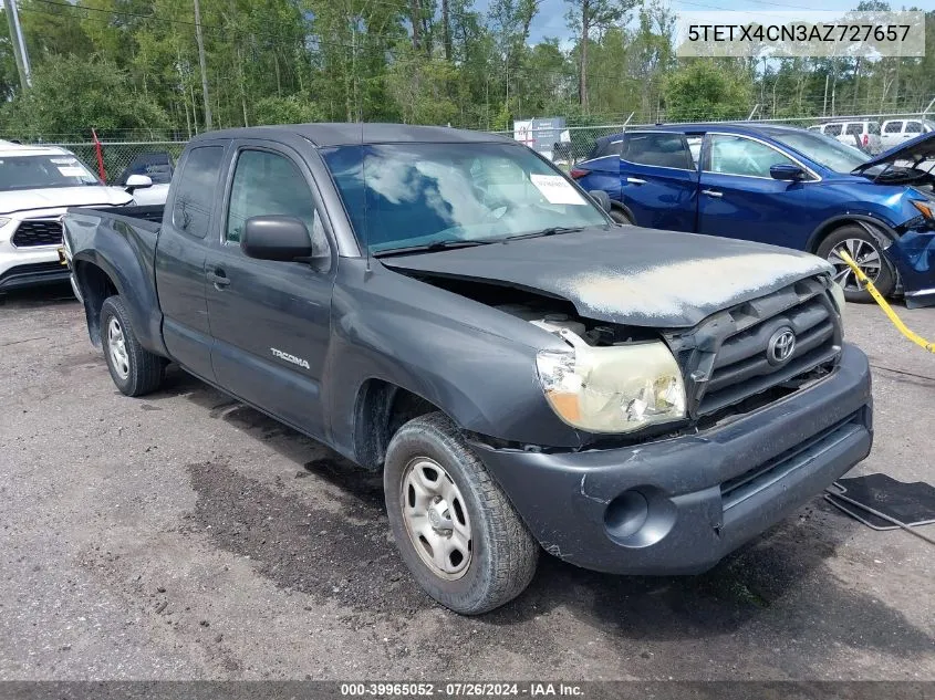 5TETX4CN3AZ727657 2010 Toyota Tacoma