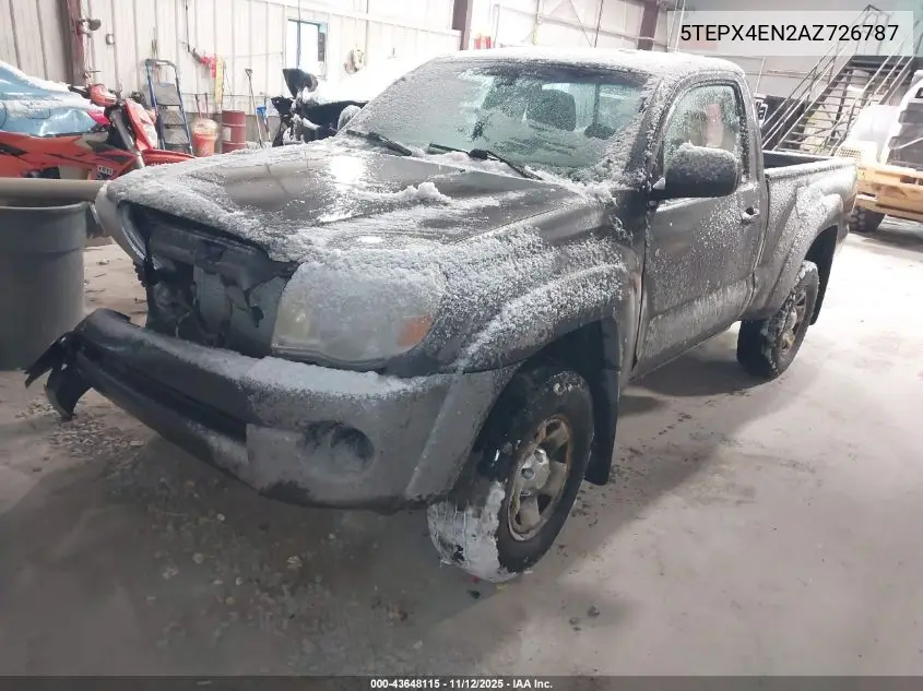 5TEPX4EN2AZ726787 2010 Toyota Tacoma