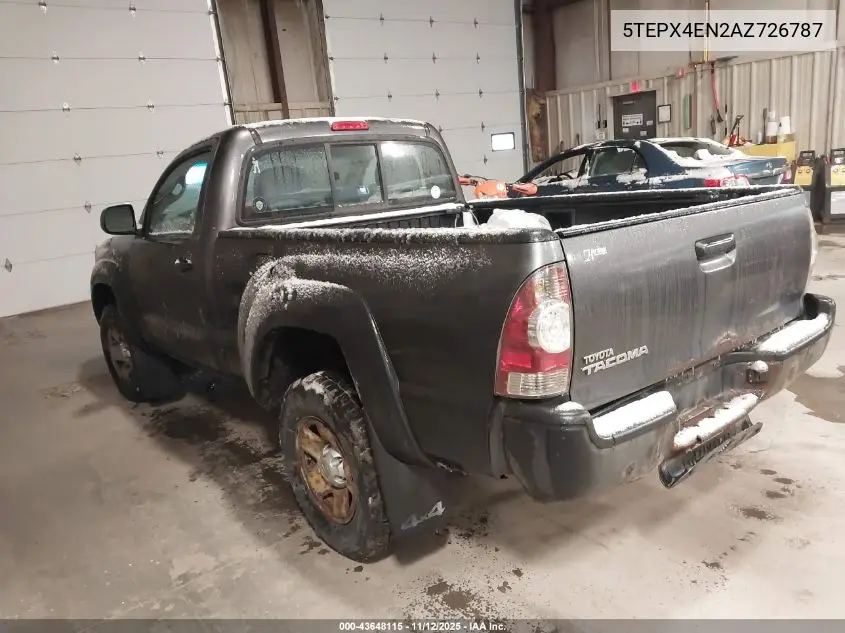 5TEPX4EN2AZ726787 2010 Toyota Tacoma