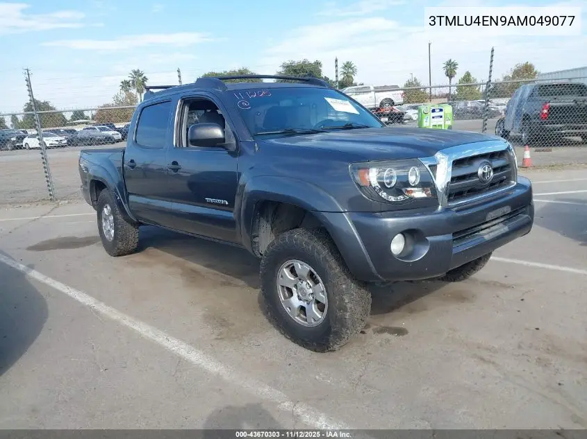 3TMLU4EN9AM049077 2010 Toyota Tacoma Base V6