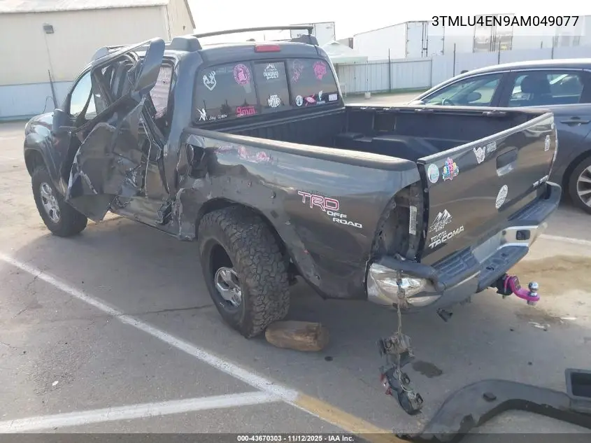 3TMLU4EN9AM049077 2010 Toyota Tacoma Base V6