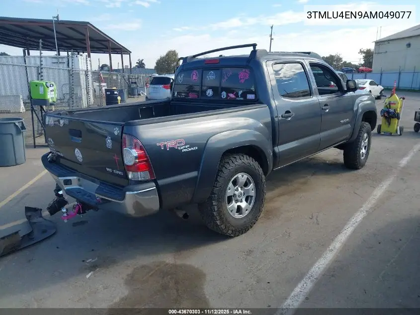 3TMLU4EN9AM049077 2010 Toyota Tacoma Base V6