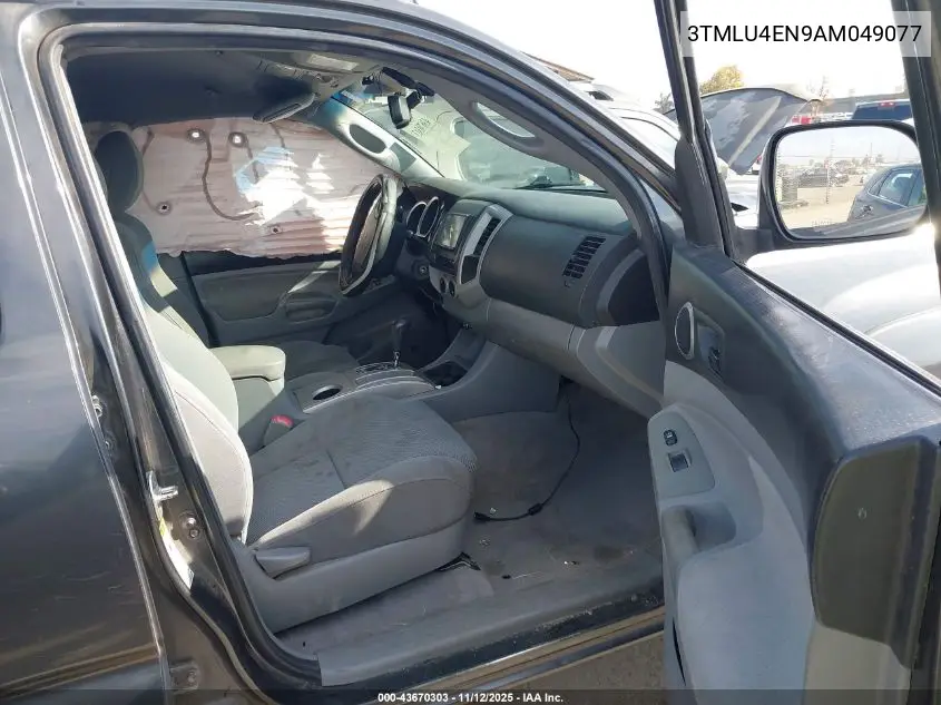 3TMLU4EN9AM049077 2010 Toyota Tacoma Base V6