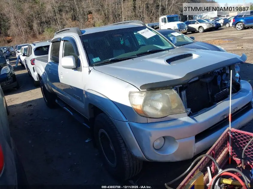 3TMMU4FN0AM019887 2010 Toyota Tacoma Base V6