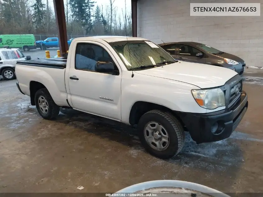 5TENX4CN1AZ676653 2010 Toyota Tacoma
